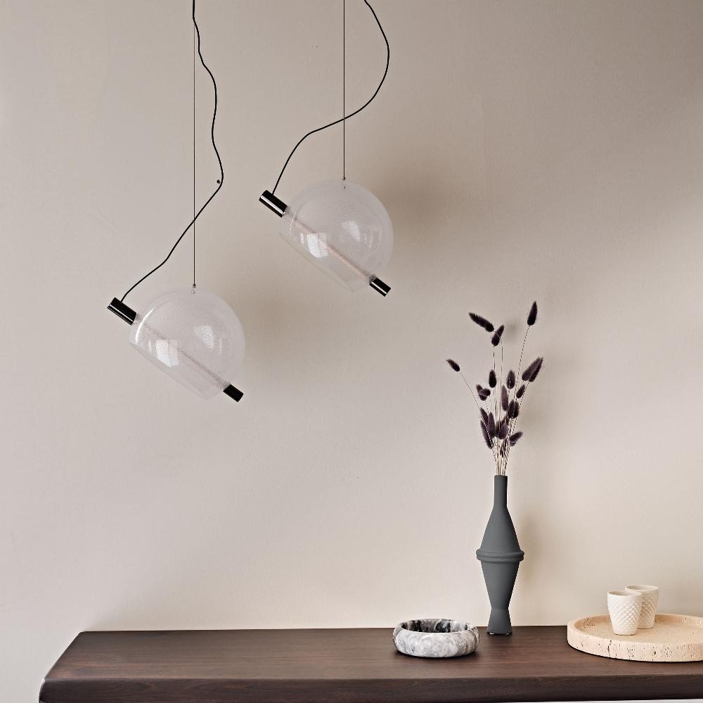 Modern CODY Ceiling Light Fixture - Energy Efficient LED Flush Mount Lighting for Bedroom, Living Room & Kitchen - Dimmable Indoor Home Decor (Warm White)