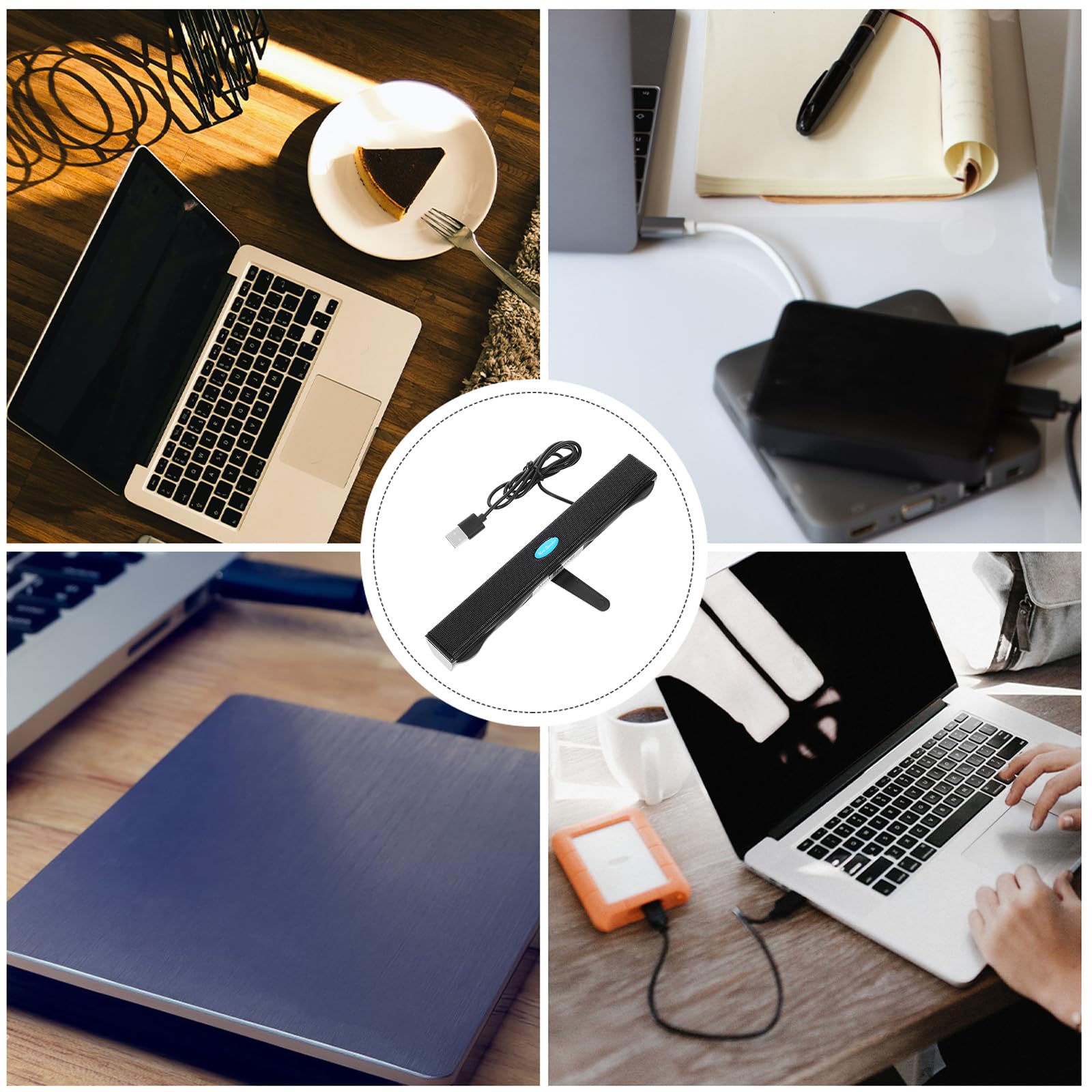 Best Sound Bars for TV - Compact Surround Sound Speakers for PC, Gaming & Projectors - Perfect for Home Theater & Entertainment Systems