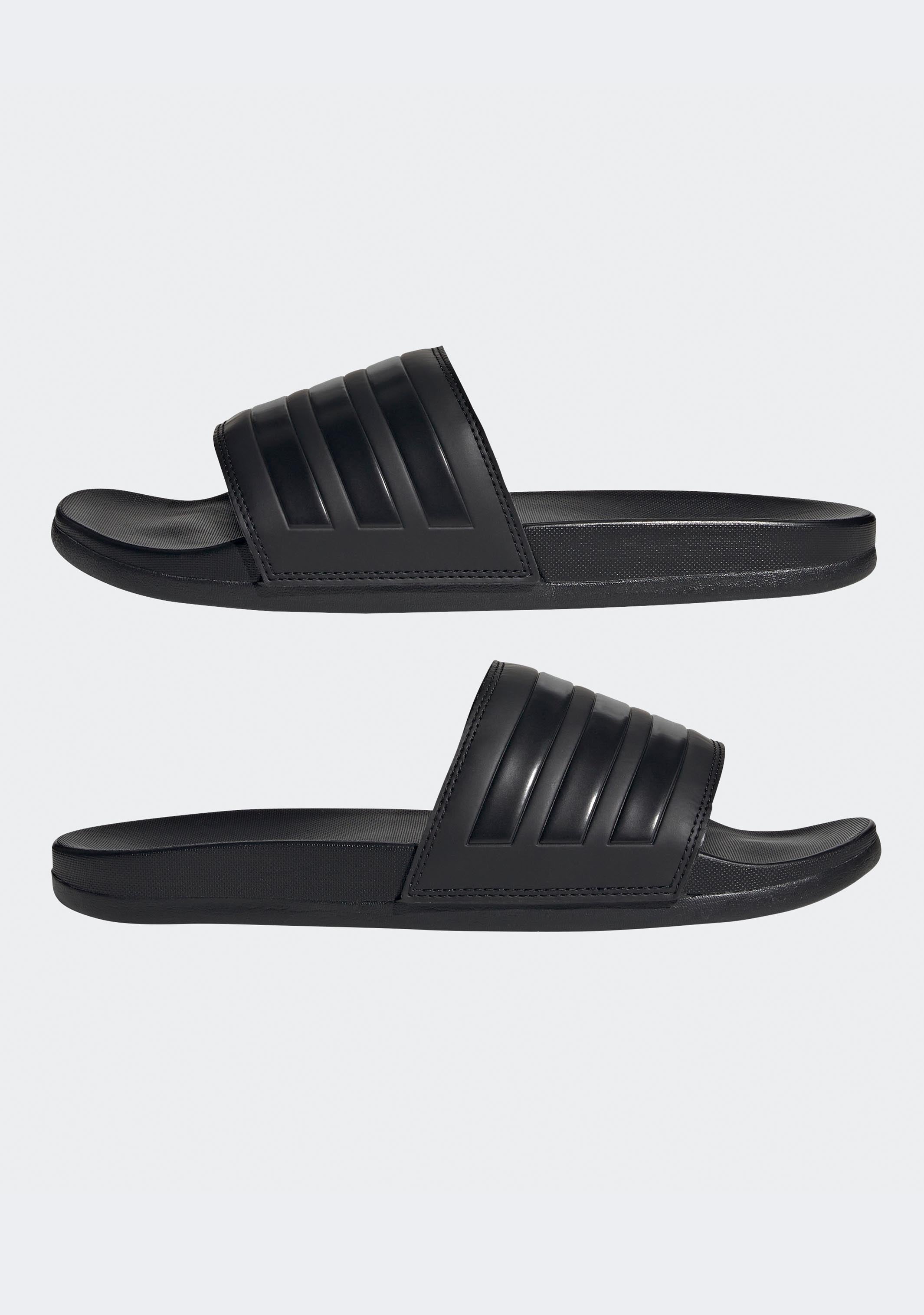 Adidas Men's Adilette Comfort Slides - Premium Athletic Sandals for Gym, Pool & Casual Wear - Lightweight & Cushioned Shower Slides for Men