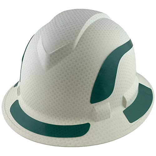 Matte White and Green