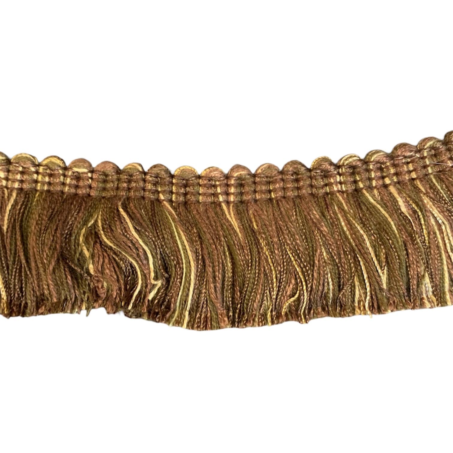 Auburn Ruche Fringe Trim - Elegant Home Decor for Curtains, Pillows & Table Runners | Perfect for Boho, Vintage & Farmhouse Style Interiors