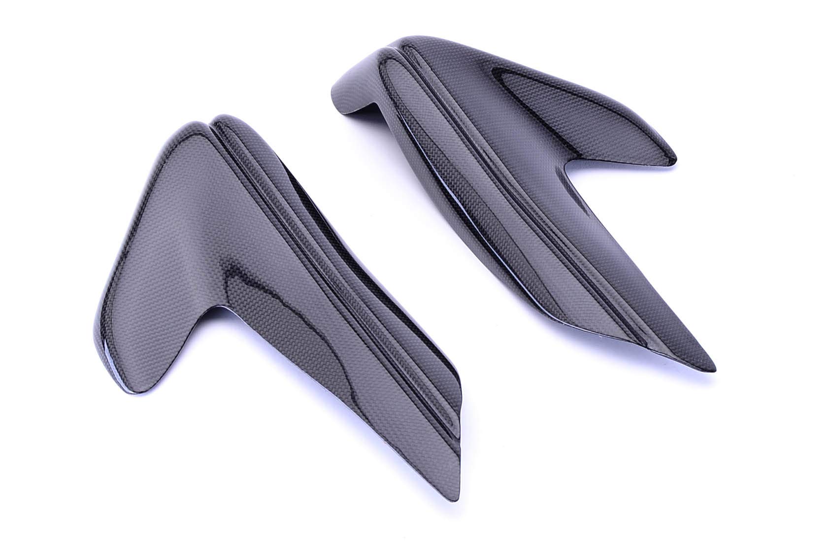Bestem Carbon Fiber Tank Side Panels with Adhesive Tape - Compatible with Ducati 749 & 999 Motorcycles | Lightweight & Durable Upgrade | Perfect for Street Racing & Custom Bike Builds