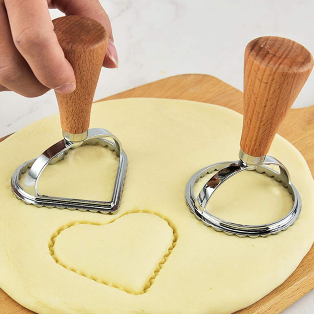 3-Piece Dumpling Maker Set - Biscuit Cutter, Ravioli Stamp & Cake Molds - Professional Baking Tools for Homemade Dumplings, Cookies & Pasta - Perfect for Holiday Baking & Family Cooking