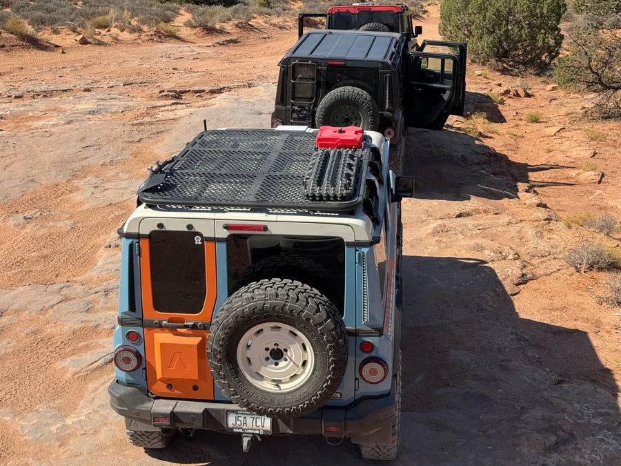 2023+ Ineos Grenadier Owl Flat Earth Roof Rack - Heavy Duty Cargo Carrier for Off-Road Adventures & Camping Gear Storage