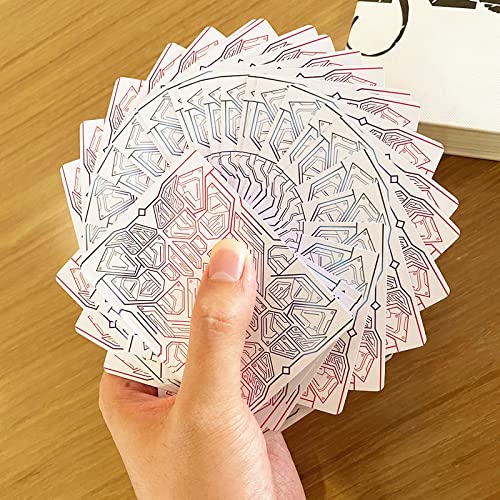 Premium White Knight Cardistry Playing Cards - Professional Poker Deck for Magic Tricks, Card Games & Collectibles - Ideal for Adults, Kids, Parties & Cardistry Performances
