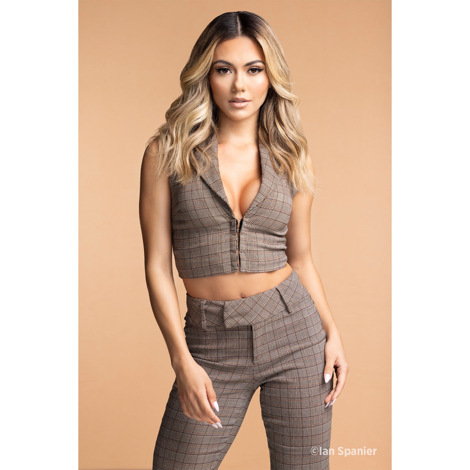 X Drop Wrinkle Resistant Photography Backdrop - Brown Sugar Color (5' x 12') for Studio Portraits, Product Photography & Video Shoots
