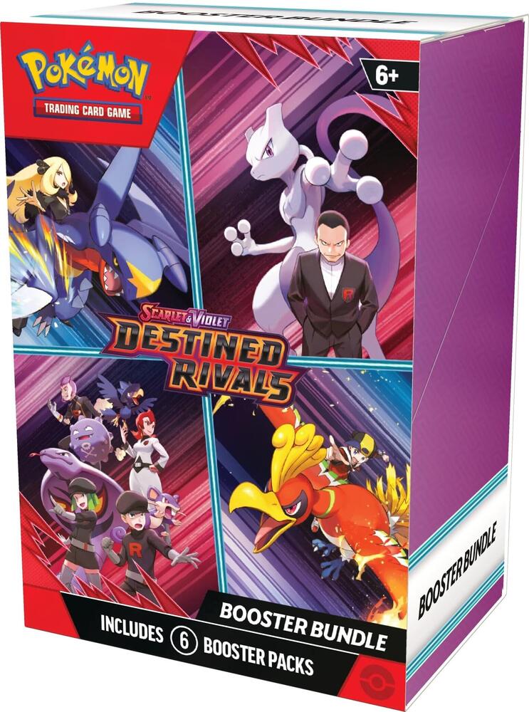 Pokemon TCG: Destined Rivals Booster Bundle Box - 36 Packs for Collectors & Players | Perfect for Tournaments, Gifts & Trading Card Battles