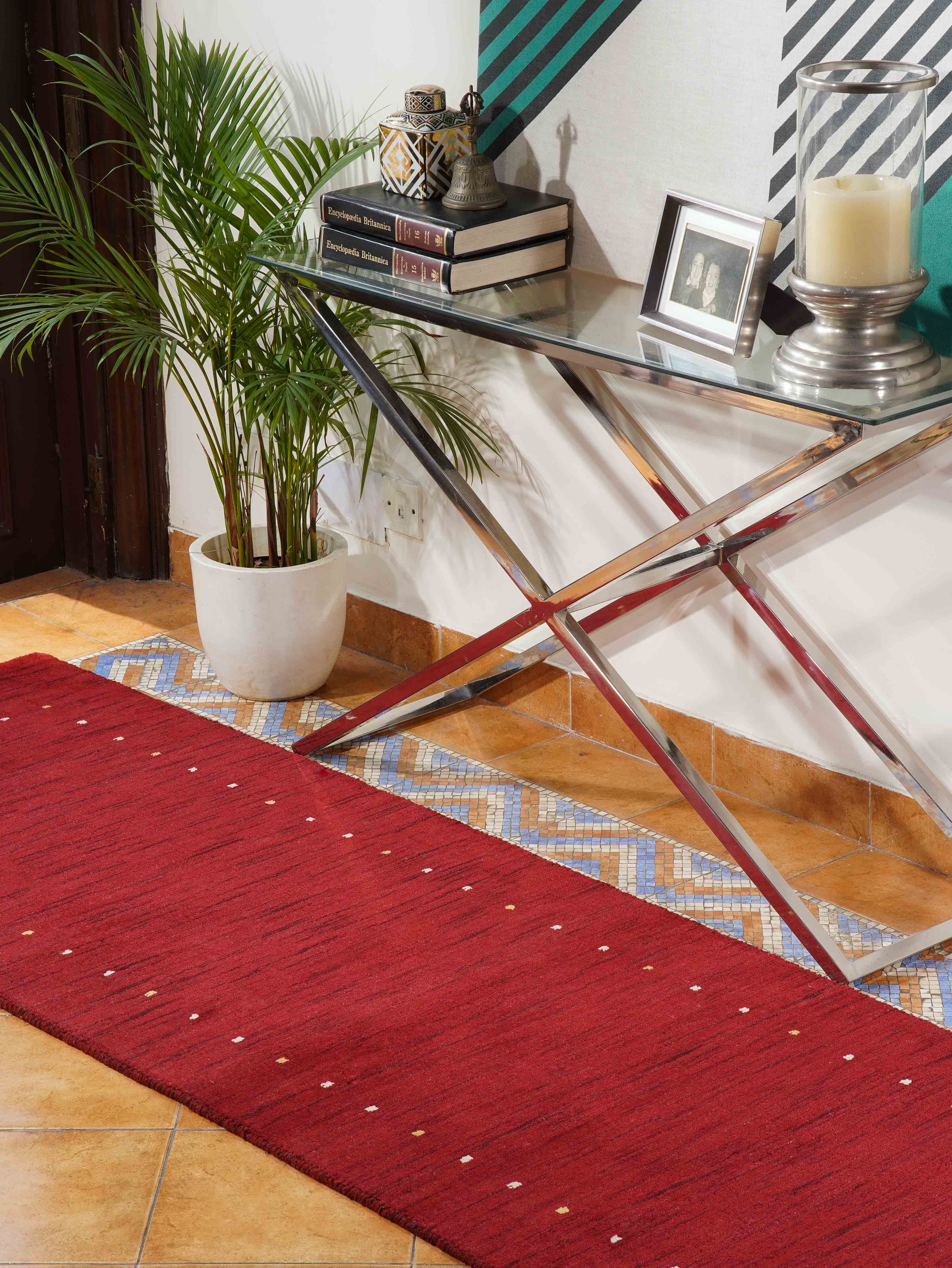 Premium Hand-Knotted Wool Rug – Soft & Durable for Living Room, Bedroom, or Office – Splendor Collection – Eco-Friendly & Stain-Resistant