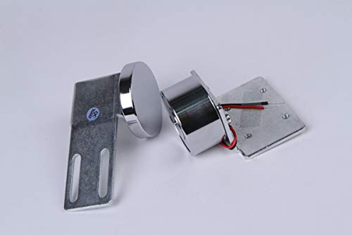 12VDC 60kg (130Lbs) Heavy Duty Magnetic Lock for Automatic Doors - Secure Entry for Offices, Homes & Commercial Buildings