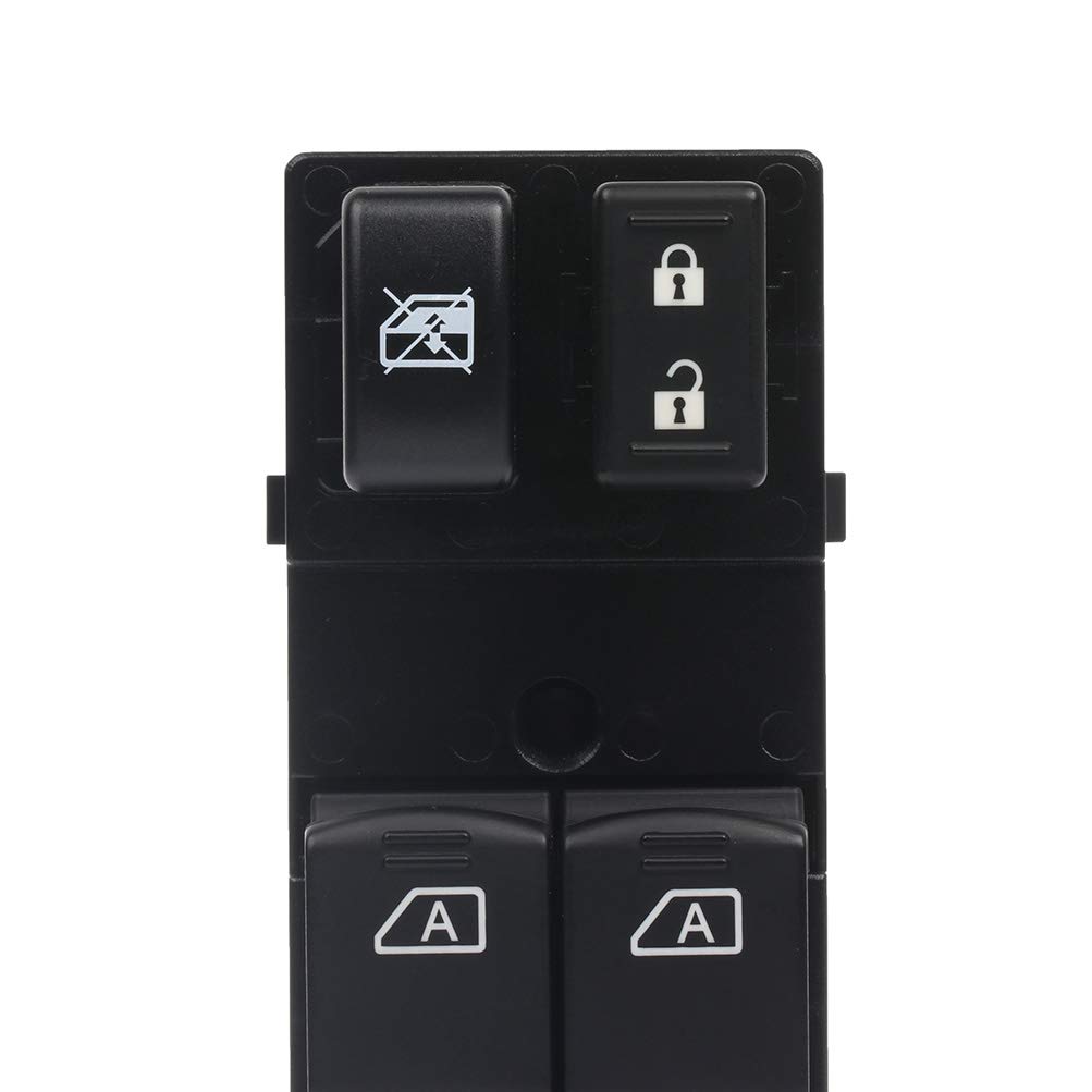 Nissan Murano Power Window Switch 254011AA0A 254011AA0B 254011AA0C 254011AA5C 254011AA5D - Compatible with 2008-2014 Nissan Murano - Easy Installation for Driver & Passenger Side Windows
