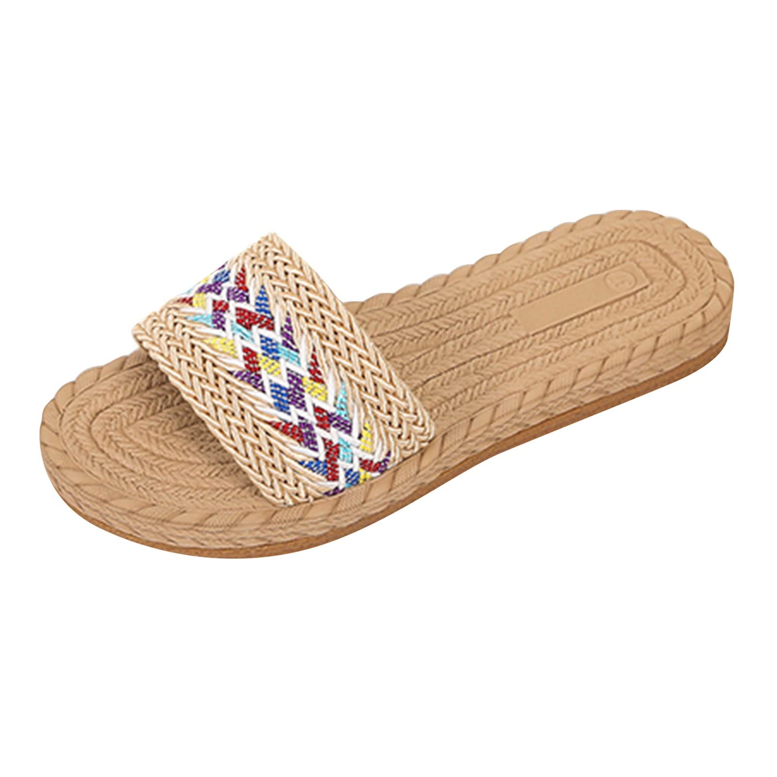 Breathable Women's Fashion Slippers - Comfortable Flat Leisure Shoes with Straps for Outdoor & Casual Wear | Perfect for Beach, Home, and Summer Walking