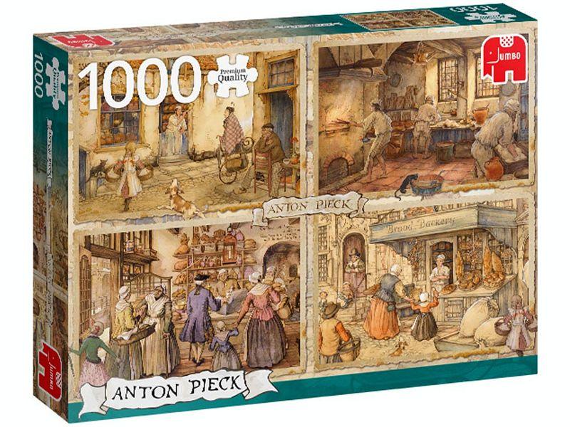 JUMBO 19th Century Bakers Pieck 1000-Piece Puzzle - Vintage Collectible Jigsaw for Adults & Puzzle Enthusiasts | Perfect for Family Game Nights, Relaxation & Home Decor