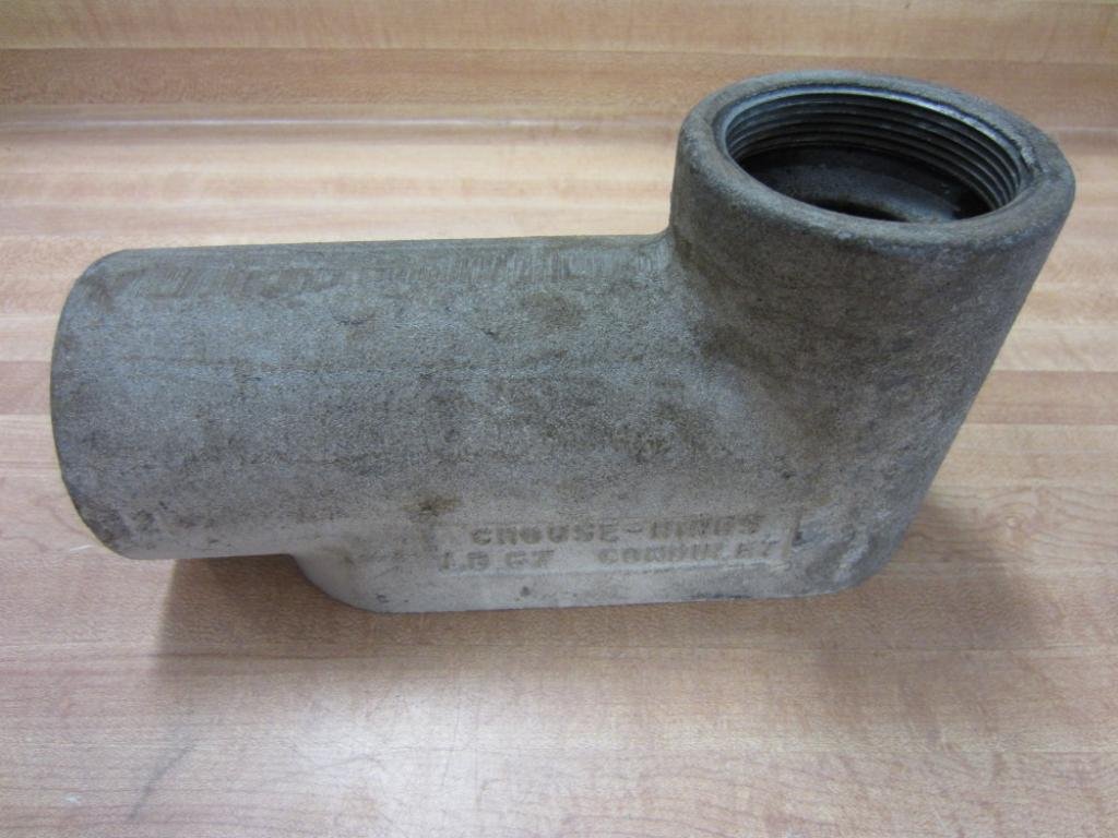 Crouse & Hinds LB67 Conduit Outlet Body - Heavy Duty Electrical Conduit Fitting for Commercial & Industrial Wiring | Perfect for Outdoor Installations, Hazardous Locations & Underground Applications