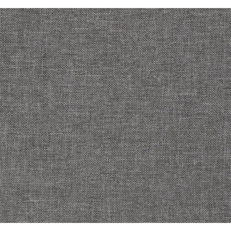 MAKI Modern Dining Chair - Light Grey Upholstered Seat - Comfortable & Stylish for Kitchen, Dining Room, or Breakfast Nook