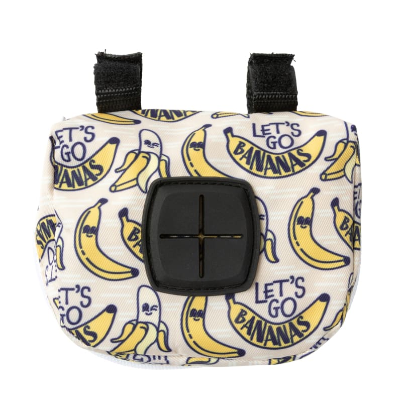 Fuzzyard Go Bananas Poop Dispenser Bag with 1 Roll - Fun & Convenient Dog Waste Bags for Walking, Hiking & Park Cleanup