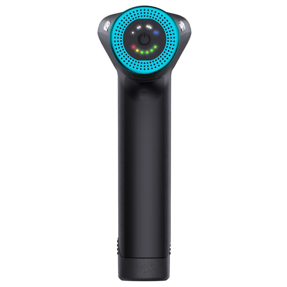 Flow Pro Percussion Massage Gun - Deep Tissue Muscle Massager for Pain Relief & Recovery, Portable Blue Massage Device for Athletes, Gym, Home Use & Muscle Therapy