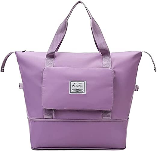 purple pouch bag