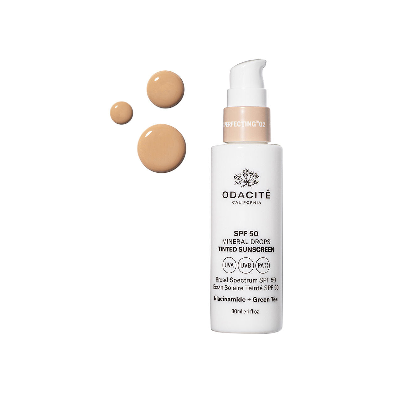 Flex Perfecting Mineral Drops Tinted Sunscreen SPF 50 - Oil-Free Face Sunscreen for Daily Use, Natural Glow & UV Protection - Perfect for Beach, Outdoor Activities & Everyday Wear