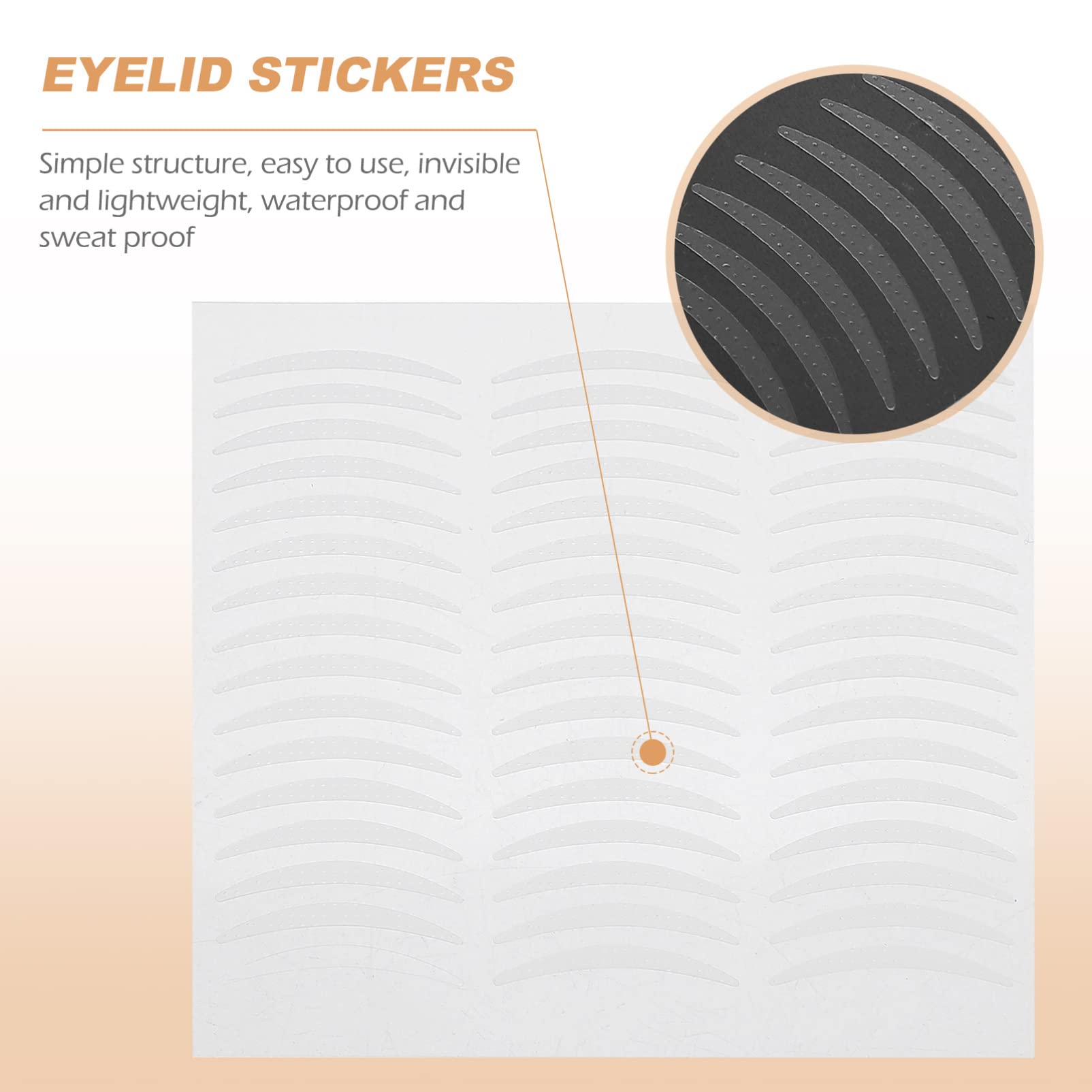 2 Sets Clear Double Eyelid Stickers - Invisible Eyelid Tape for Hooded Eyes | Eye Lift Makeup Accessories for Women | Perfect for Daily Use, Cosplay & Professional Makeup Artists
