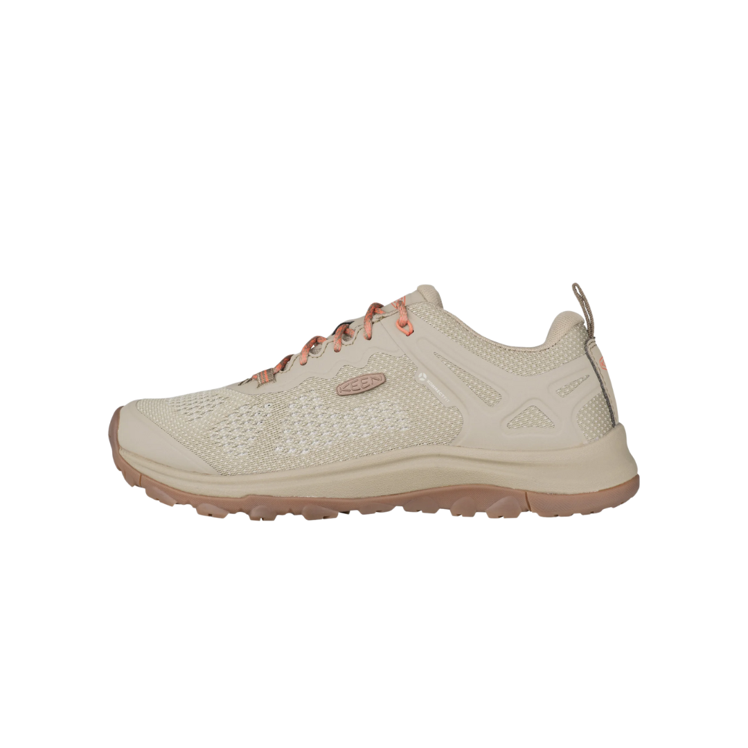 Women's Terradora II Vent Hiking Shoes - Lightweight & Breathable Trail Running Shoes for Women, Plaza Taupe/Coral (Regular Width) - Perfect for Outdoor Adventures, Hiking & Trail Running