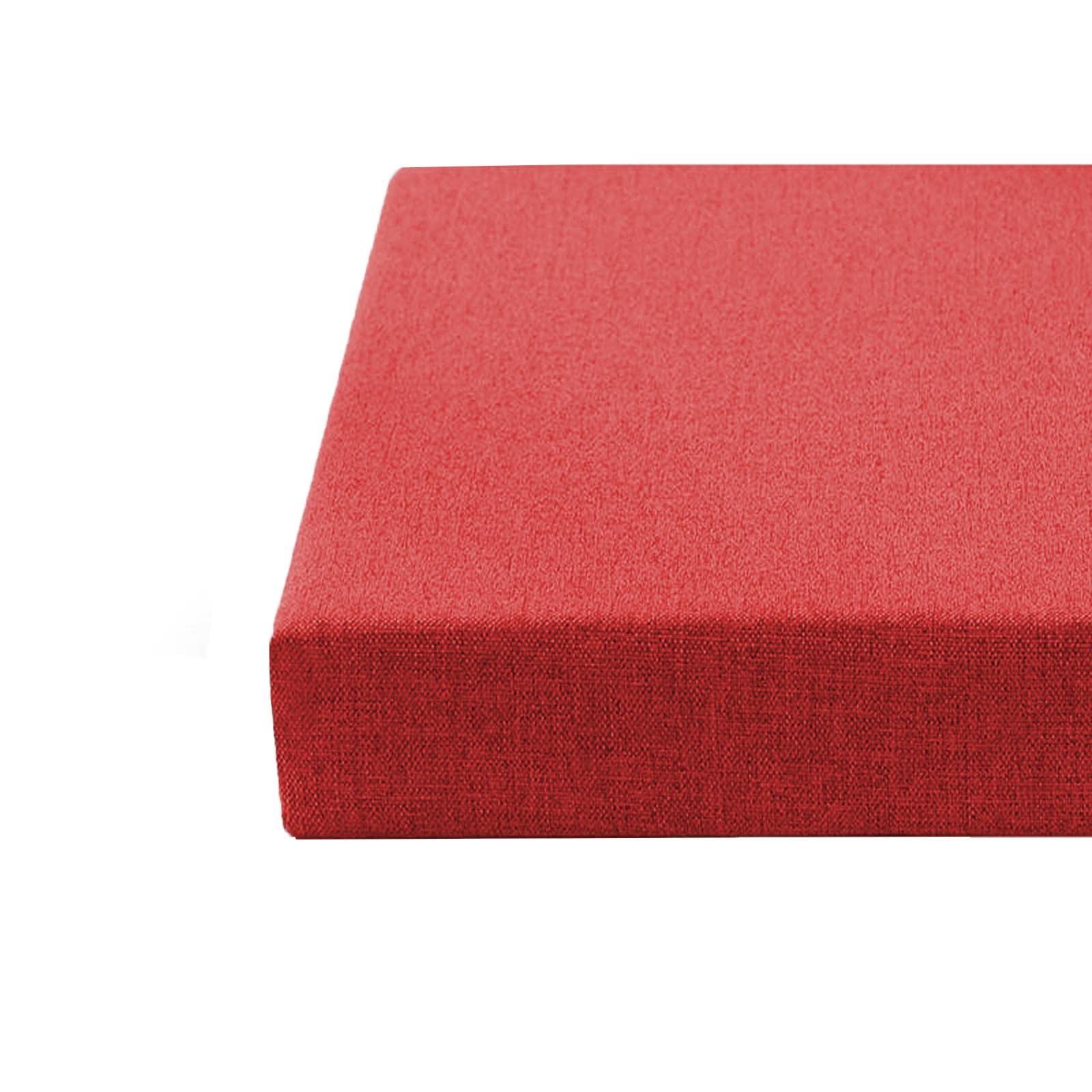 Indoor Outdoor Chair Seat Cushion - Soft Deep Seat Pad for Office, Home & Dining Chairs - Thick Removable Zippered Cushion - Perfect for Patio Furniture, Kitchen Chairs & Office Ergonomics