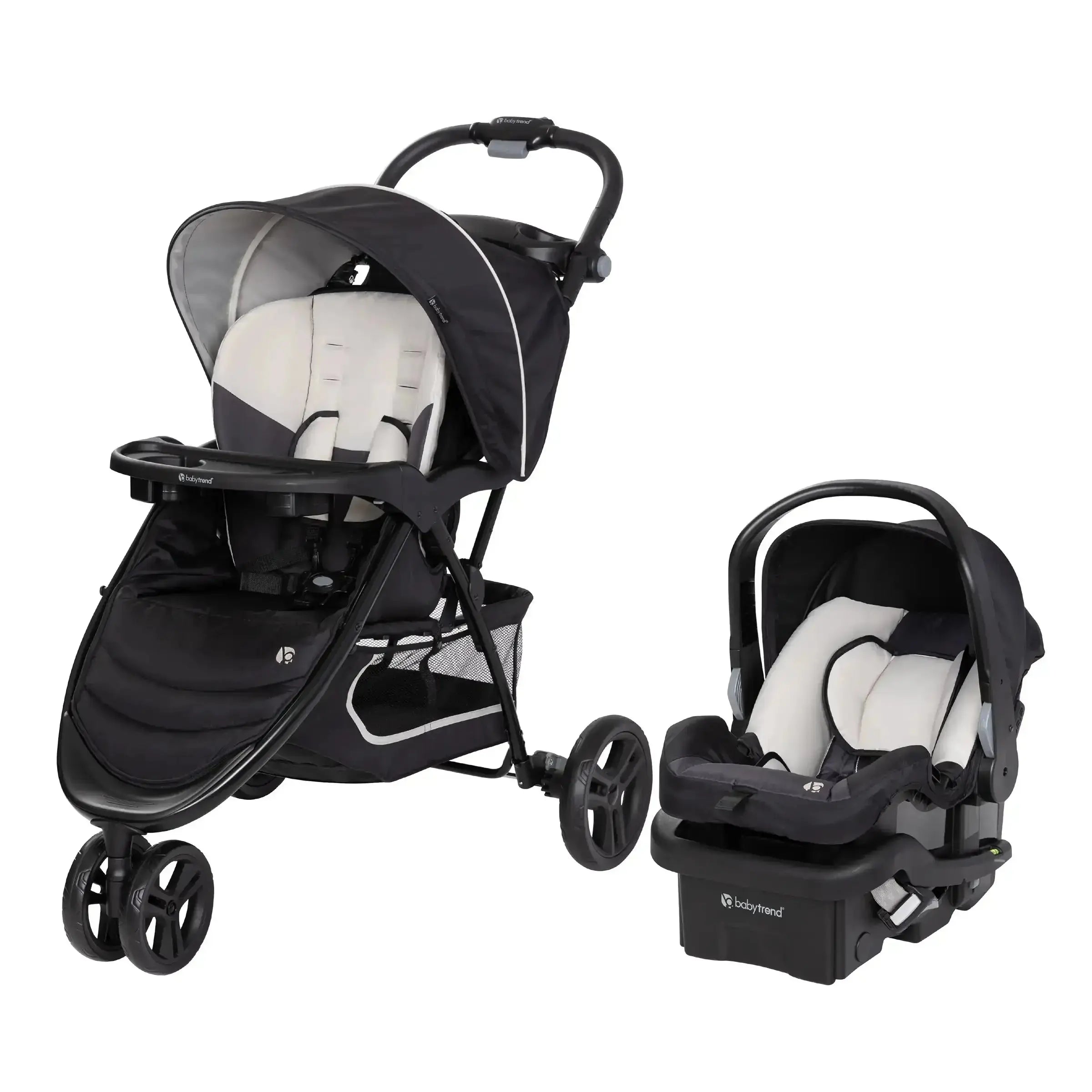EZ Ride Stroller Travel System with EZ Lift™ Infant Car Seat - Desert Tan (Walmart Exclusive) | Lightweight Baby Stroller & Car Seat Combo for Newborns | Perfect for Travel, Shopping & Daily Walks