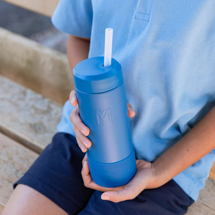 Montii.Co Fusion Universal Insulated Base 475ml - Premium Coffee Travel Mug for Hot & Cold Drinks - Perfect for Office, Commuting, Camping and Outdoor Activities