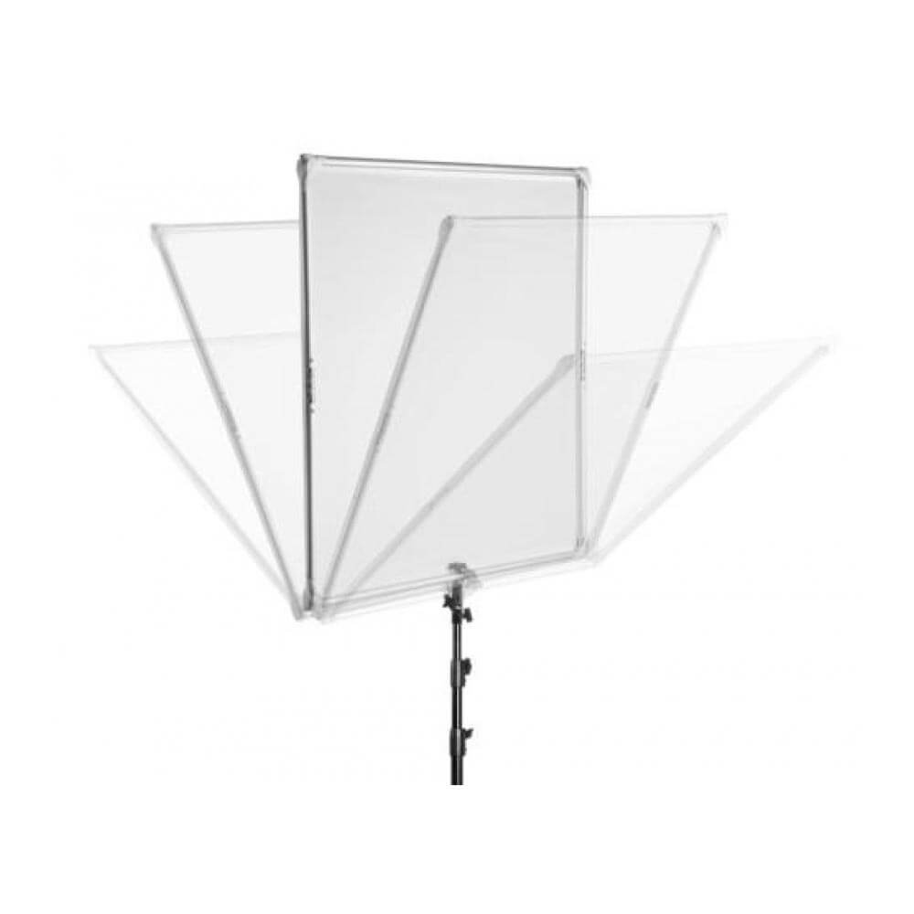35.4x35.4 Inch Foldable Photography Reflector and Diffuser Panel Kit with Boom Handle & Carry Bag - Perfect for Portrait, Product, and Outdoor Photography Lighting Control