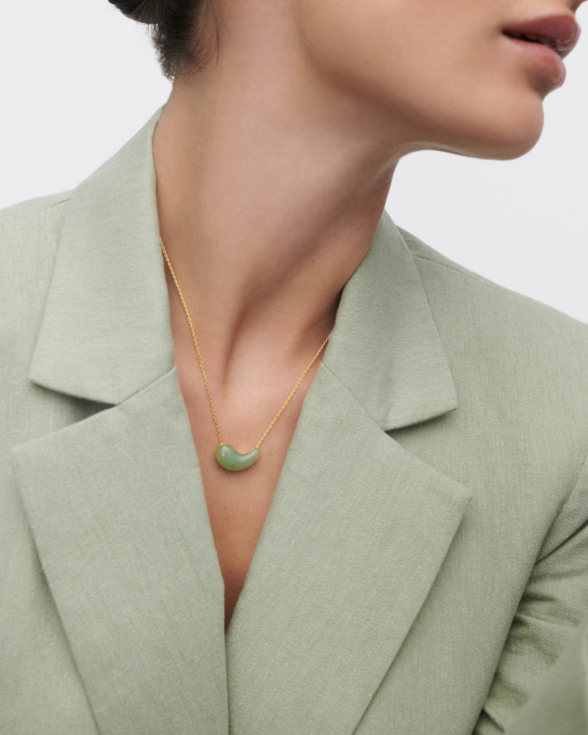 Green Aventurine Aura Necklace - Healing Crystal Jewelry for Positive Energy & Good Luck | Perfect for Meditation, Yoga & Spiritual Gifts