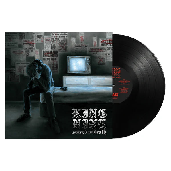 King Nine - Scared to Death Vinyl LP Record | Punk Hardcore Music Album | Perfect for Collectors & Music Enthusiasts