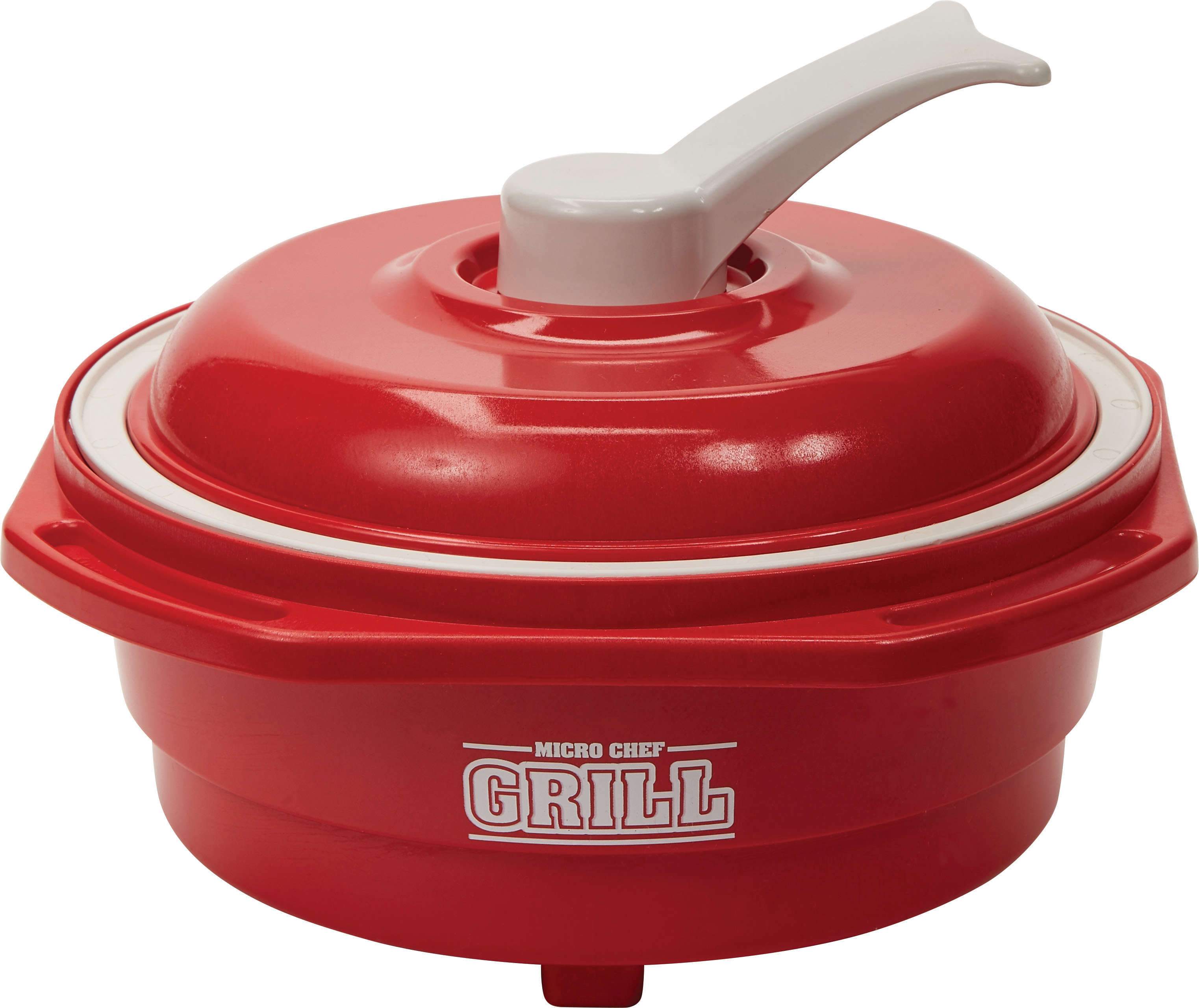 Micro Chef Grill - Portable Electric Grill for Indoor & Outdoor Cooking - Perfect for Camping, Picnics, and Small Kitchen Spaces