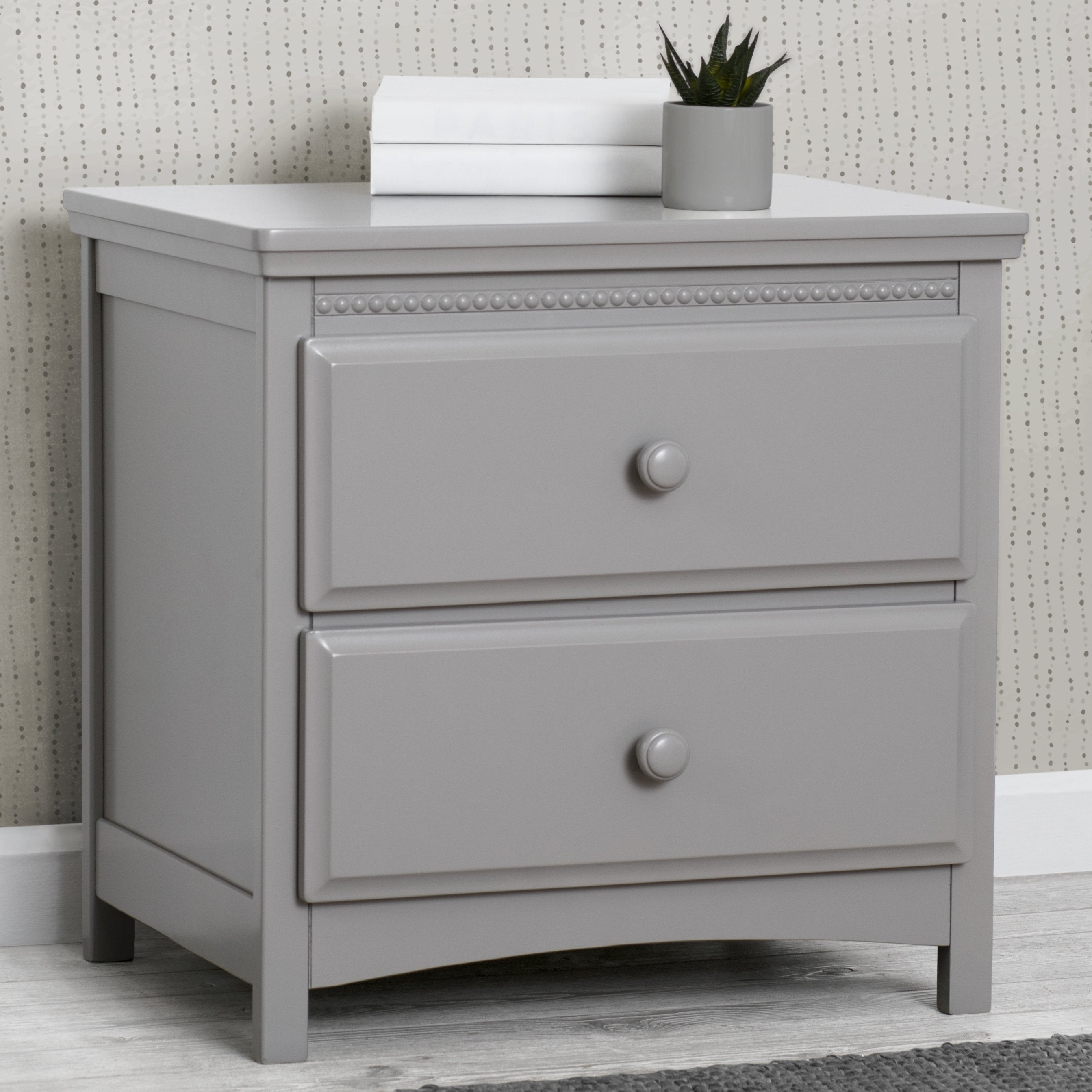 Emerson Nightstand - Modern Bedside Table with Storage Drawer, Wooden Night Stand for Bedroom - Perfect for Small Spaces, Apartments & Guest Rooms