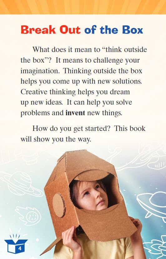 Outside the Box: New Ideas! - TIME FOR KIDS® Informational Text Book - Inspiring Creativity for Classroom Learning & Homeschool Activities