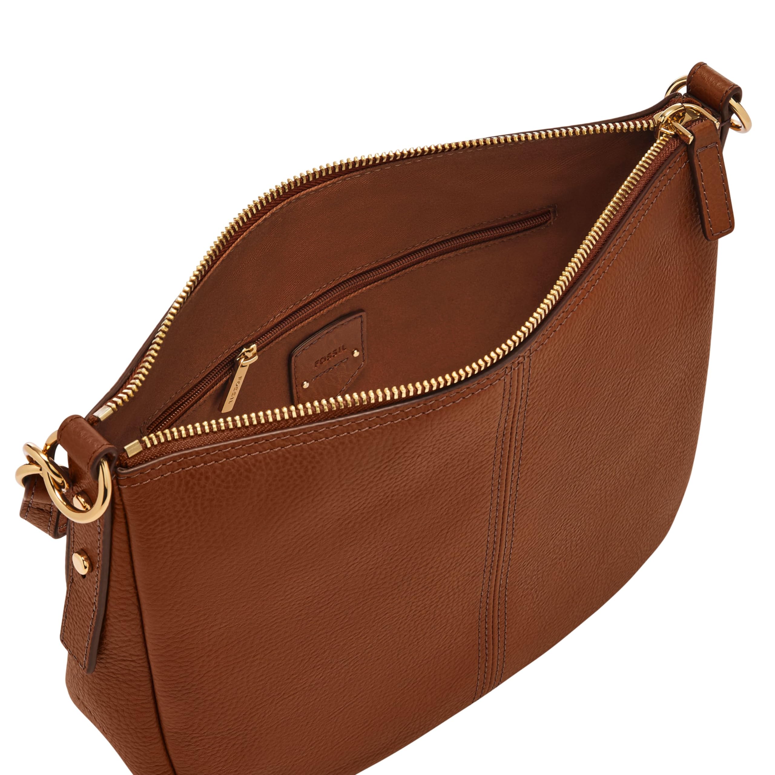 Fossil Jolie Leather Crossbody Purse for Women - Stylish Handbag with Adjustable Strap, Perfect for Everyday Use, Work & Travel