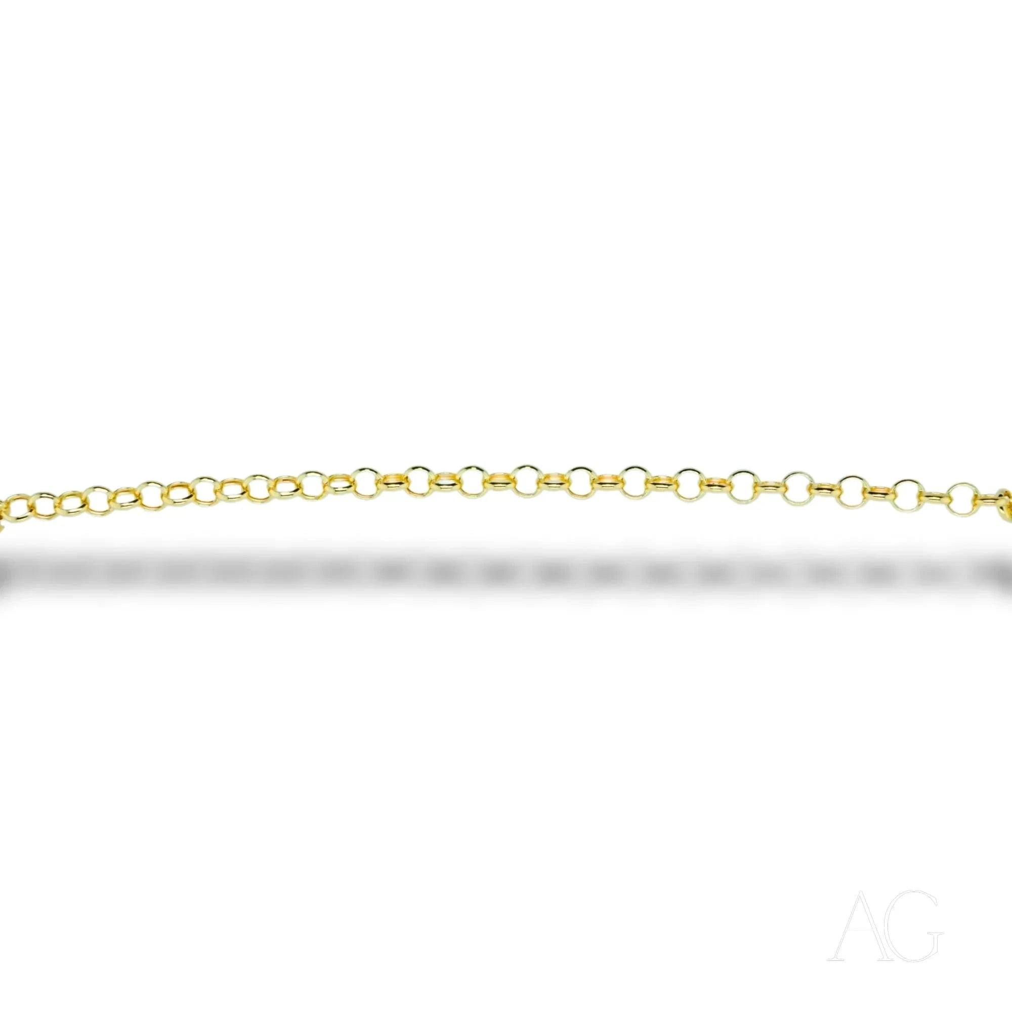 18k Gold Heart Bracelet for Kids - Timeless & Elegant Jewelry Gift for Girls - Perfect for Birthdays, Holidays & Special Occasions