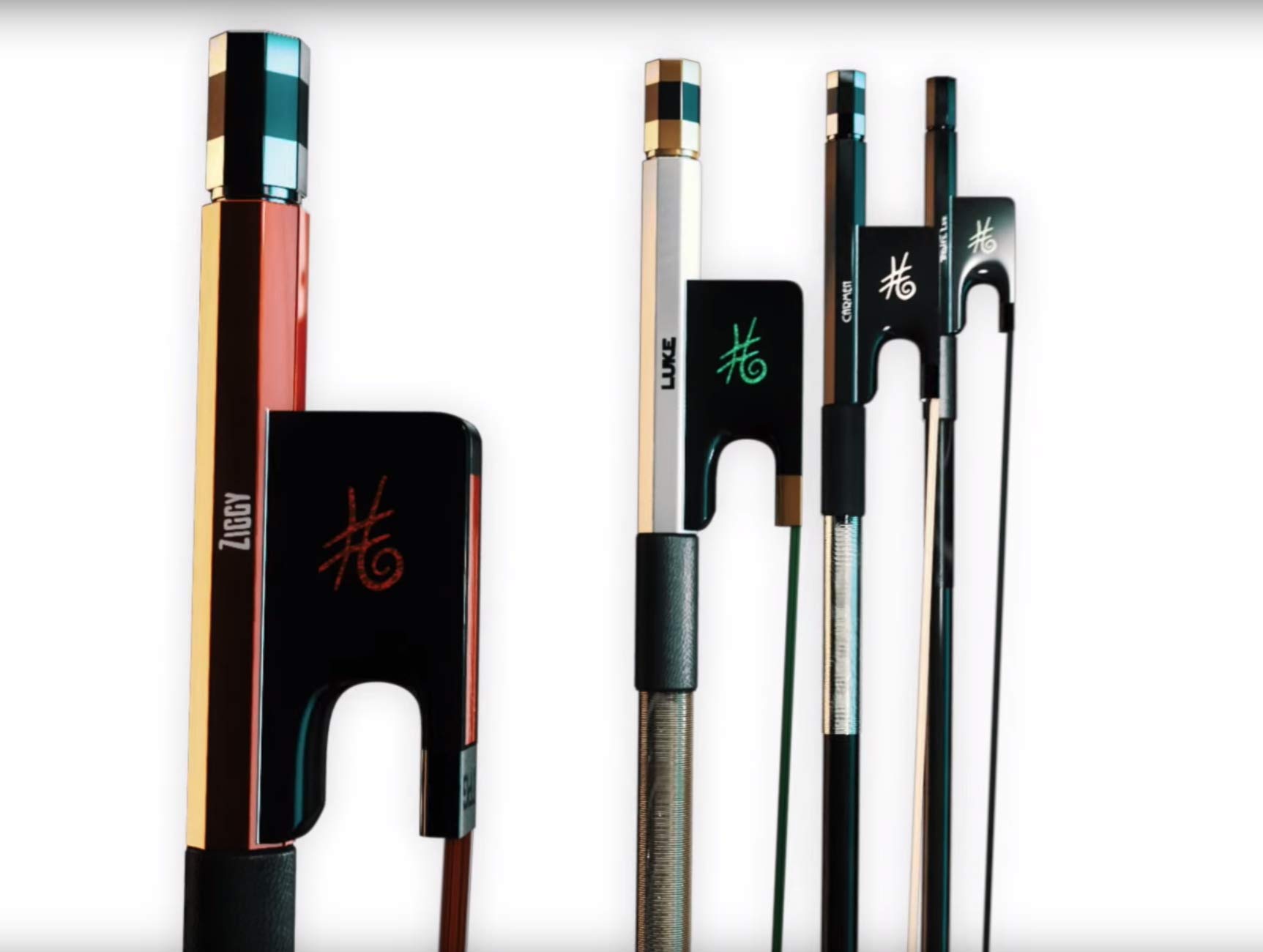 The Piano Guys Carbon Fiber Cello Bow - 1/2 Size with Ebony Frog & Premium Horsehair | Professional Grade for Students & Performers | Perfect for Classical, Jazz & Solo Performances
