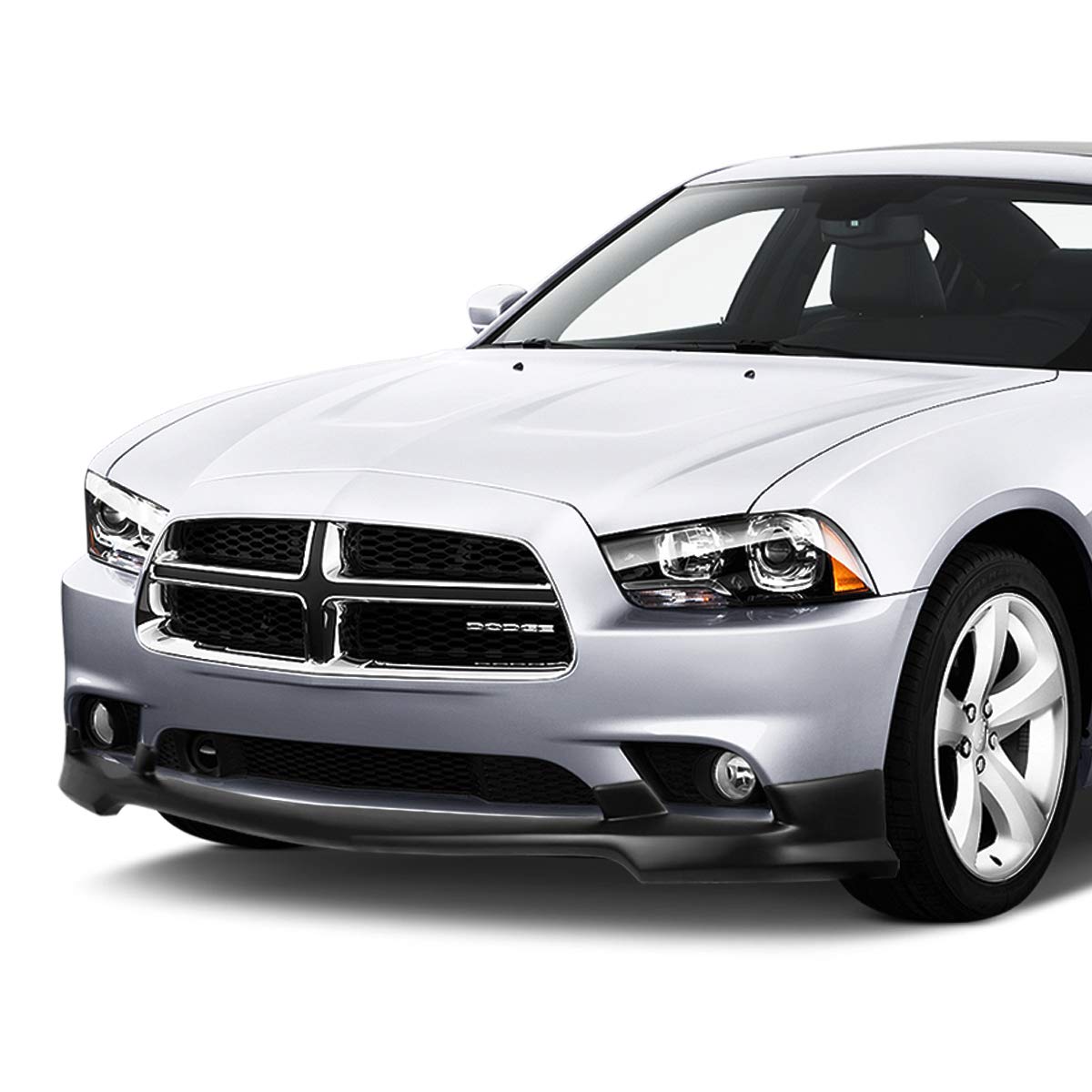 DNA Motoring BPLIP-0008 Front Bumper Lip Splitter Chin Spoiler Body Kit - Universal Fit for Cars & Trucks - Enhance Aerodynamics & Sporty Look - Perfect for Racing, Car Shows & Street Performance