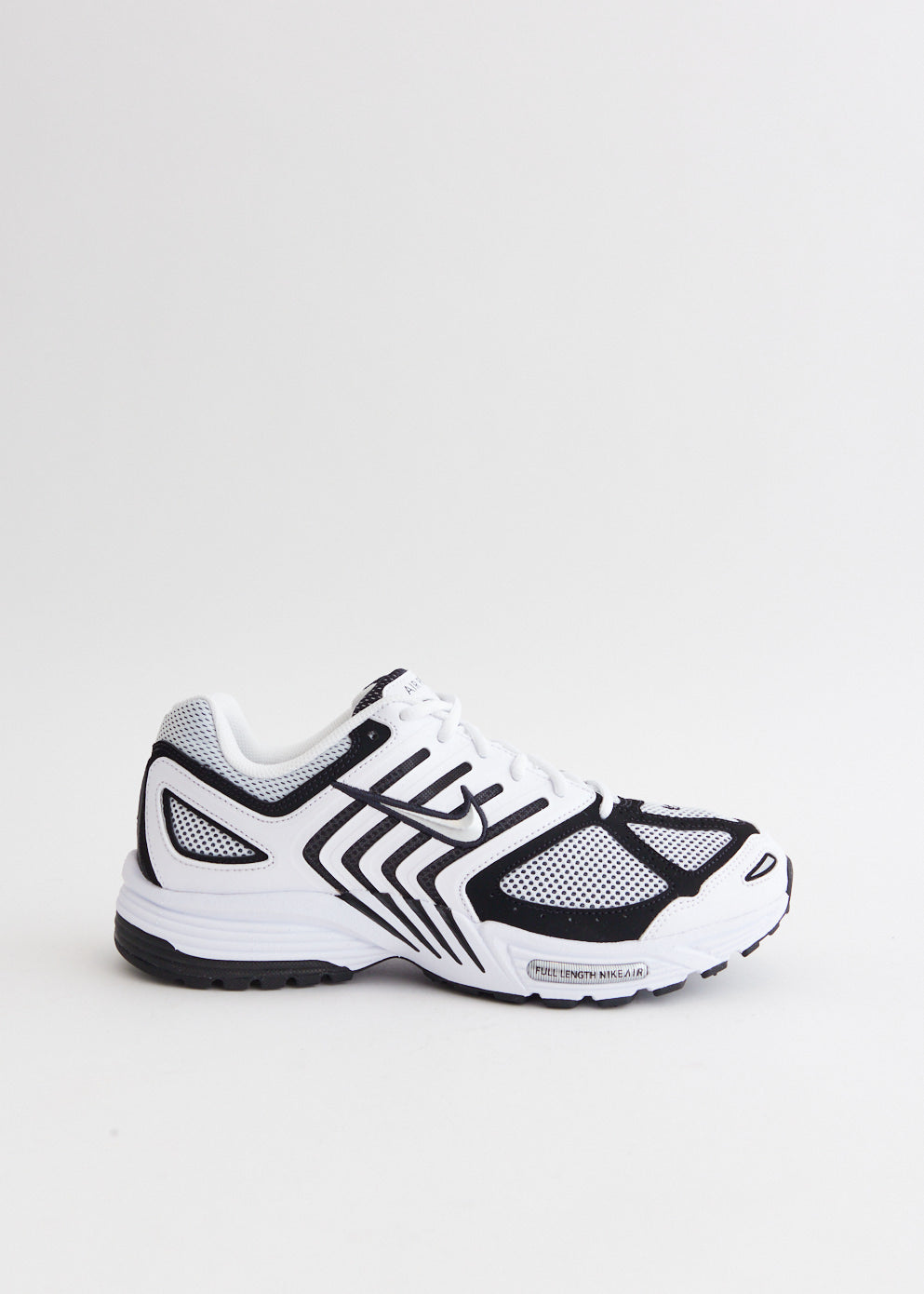 Nike Air Pegasus 2K5 Running Shoes - White/Black/Metallic Silver - Lightweight Cushioned Sneakers for Men & Women - Perfect for Jogging, Gym Workouts & Casual Wear