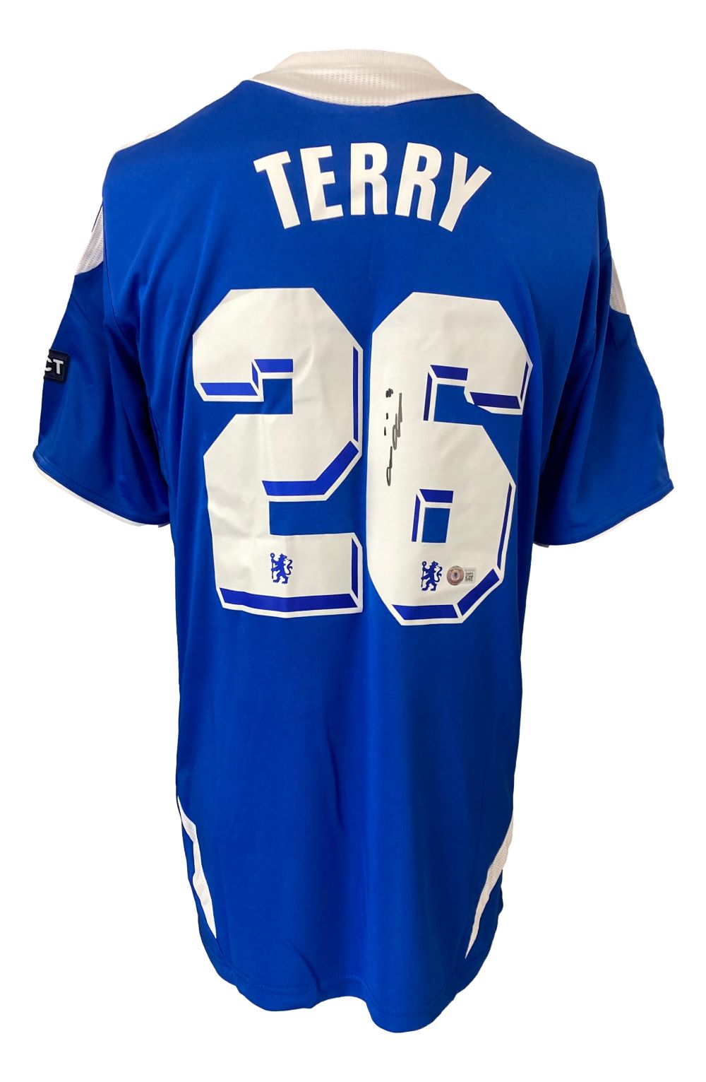 Authentic John Terry Signed Chelsea FC Adidas Soccer Jersey - Limited Edition Collectible for Football Fans & Memorabilia Enthusiasts | Perfect for Display, Gifts & Sports Collections