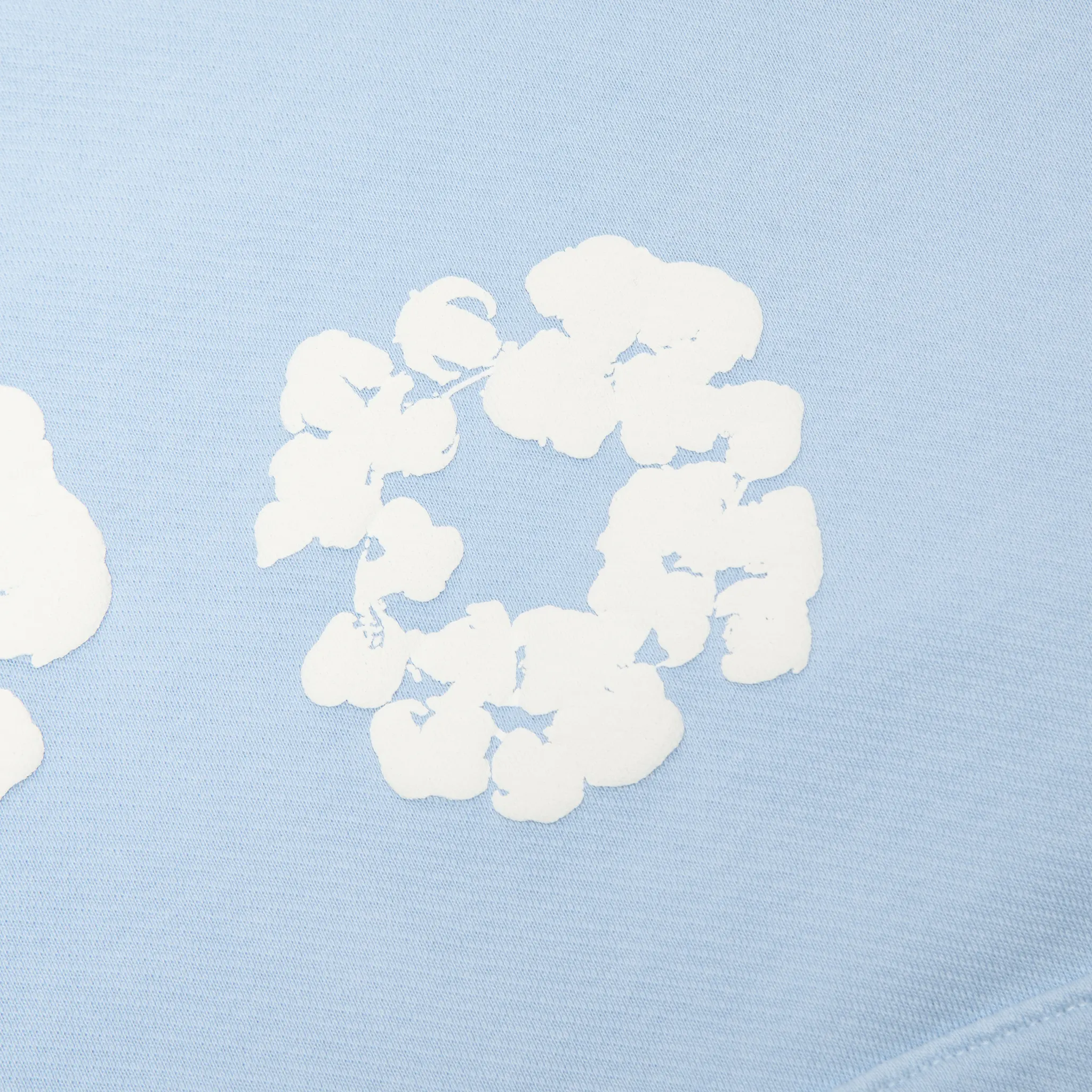 Denim Tears Cotton Wreath Powder Blue Hoodie - Stylish Streetwear for Men & Women | Perfect for Casual Outfits, Urban Fashion, and Everyday Wear