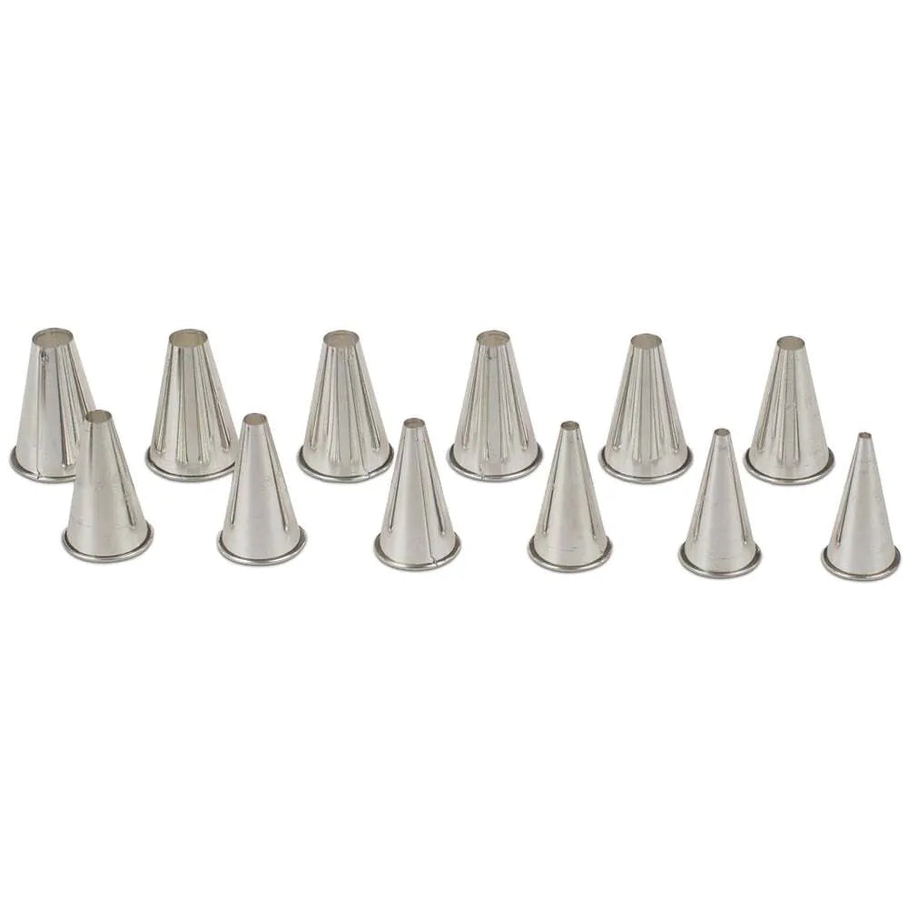 12-Piece Rolled Edge Stainless Steel Tube Set for DIY Projects, Plumbing, and Home Improvement - Durable & Easy to Install