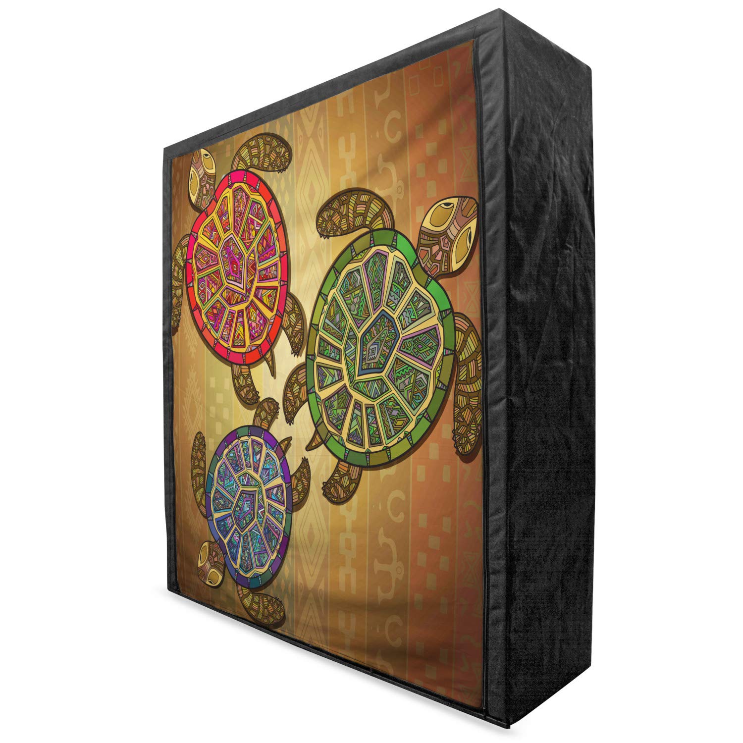 Ambesonne Turtle Portable Fabric Wardrobe - 59