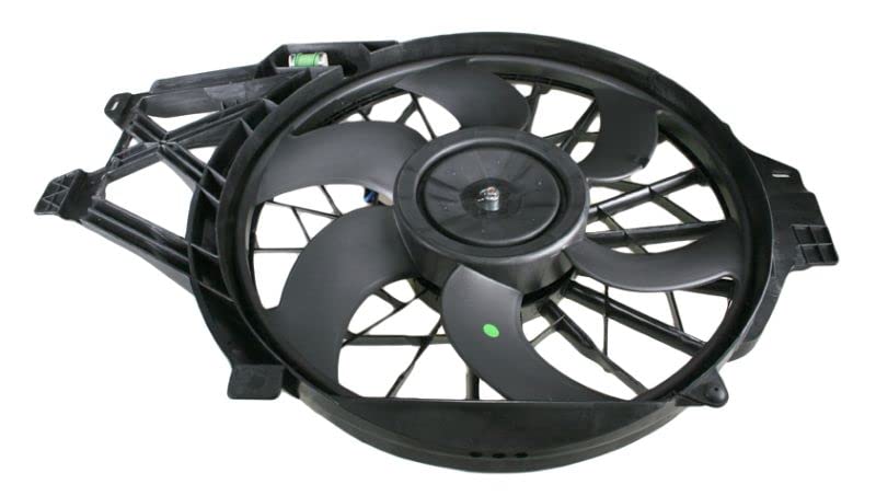 High-Performance Radiator Cooling Fan Assembly for 2001-2004 Ford Mustang 3.8L V6 - Direct Replacement Part FO3115120 - Perfect for Engine Overheating Prevention & Summer Driving