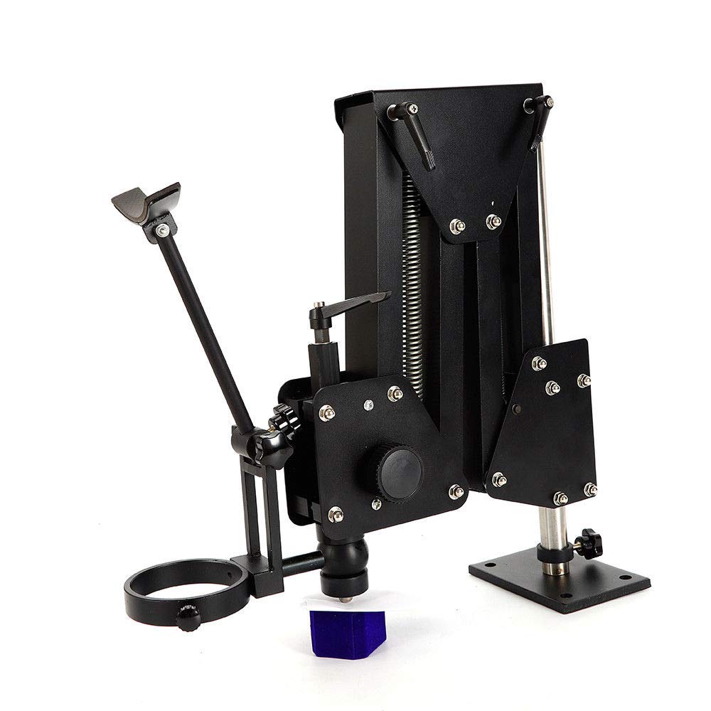 85mm Multi-Directional Jewelry Inlaid Stand for Micro-Setting - Precision Jewelry Making Tool (Microscope Not Included) | Perfect for Gemstone Setting, Watch Repair & Detailed Craft Work (USA Stock)