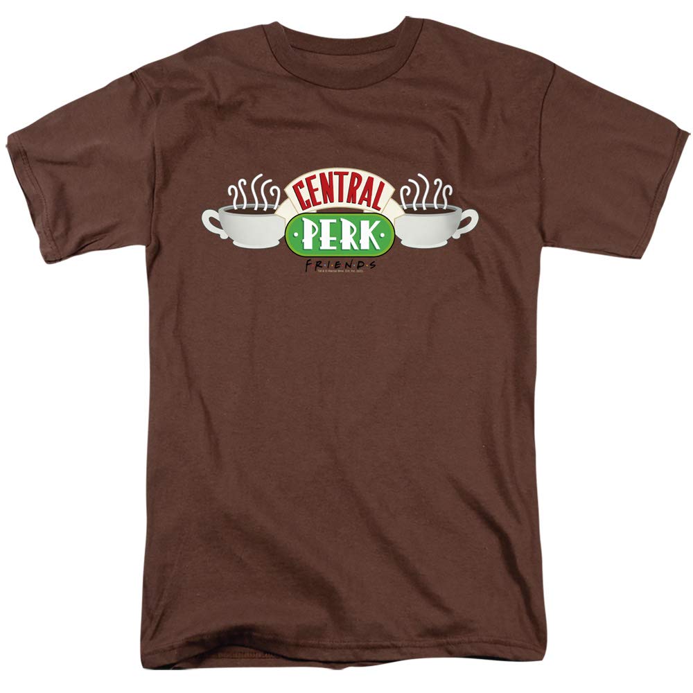 Friends Central Perk Logo Unisex T-Shirt for Men & Women | Comfortable Cotton Tee for Casual Wear, TV Show Merchandise & Fan Gifts