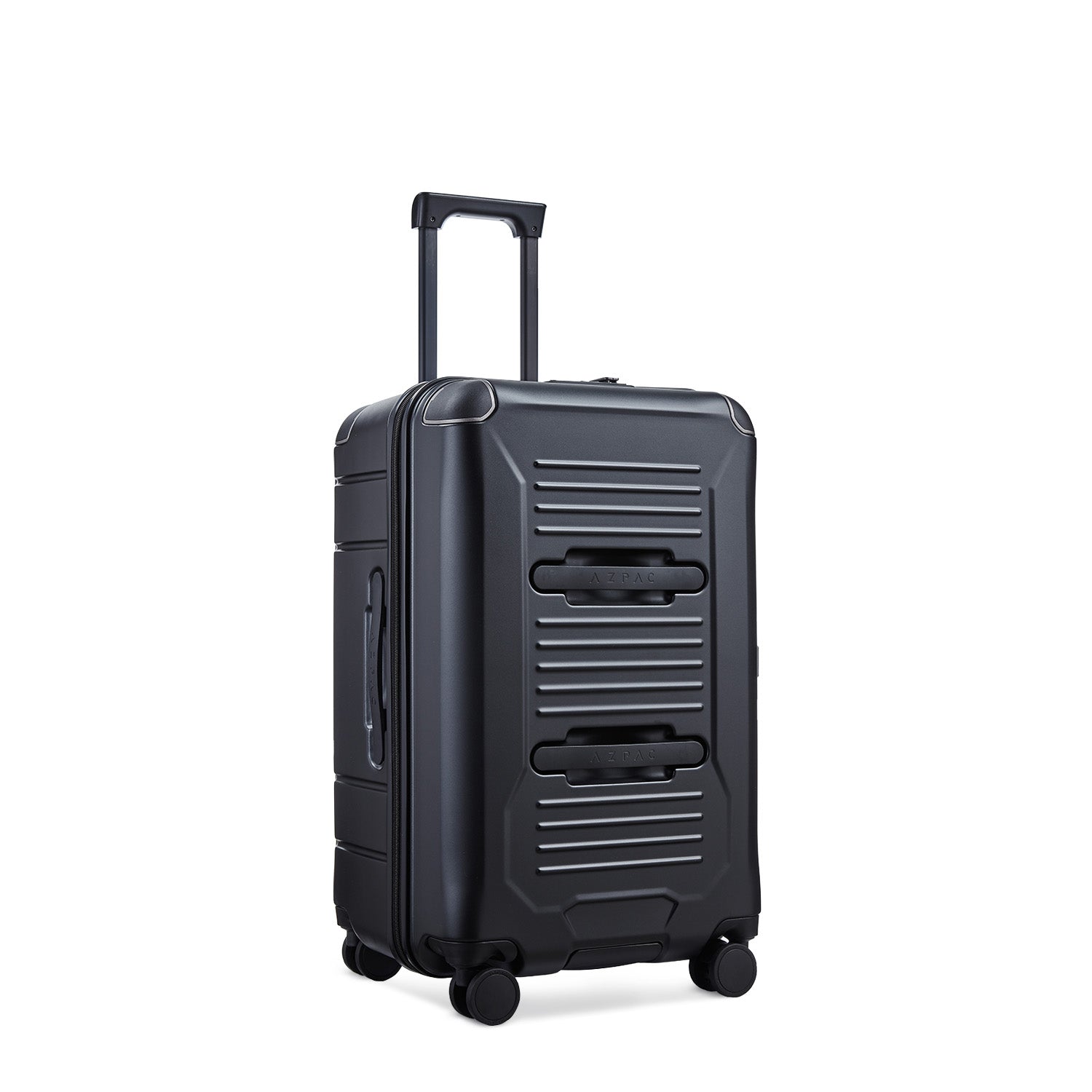 AZPAC Braking 2.0 Luggage with Brake System - Lightweight Travel Suitcase with Smooth Wheels & Adjustable Handle for Business Trips & Vacations