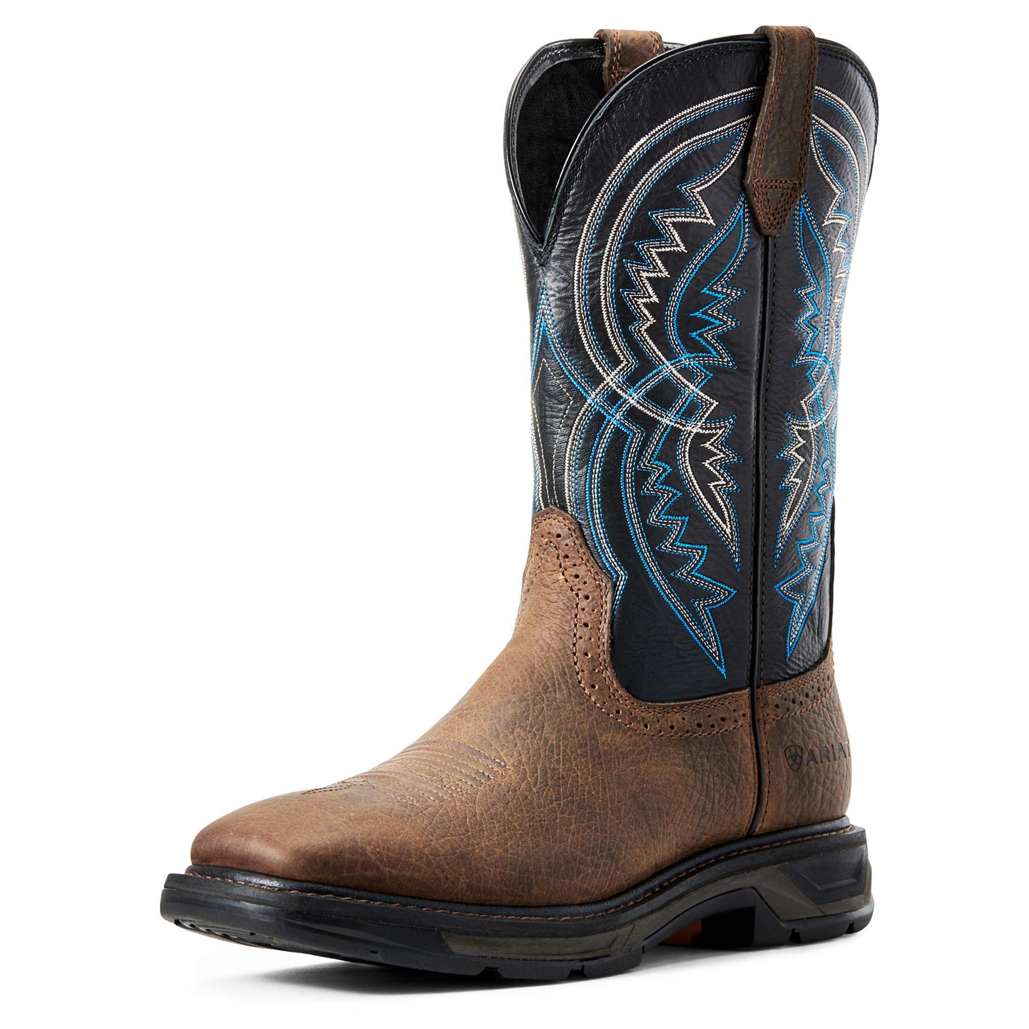 Ariat Men's Workhog Xt Coil Waterproof Carbon Toe Work Boot - Durable Steel Toe Safety Shoes for Construction, Farming & Outdoor Work