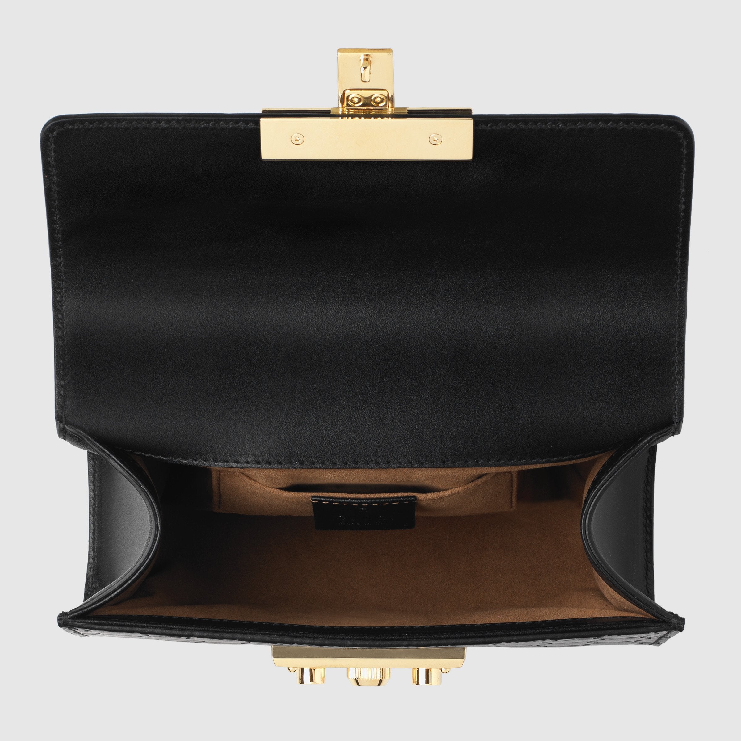 Gucci Padlock Small Signature Shoulder Bag for Women - Black Leather Crossbody Purse | Perfect for Work, Travel & Evening Events