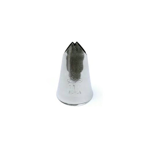ATECO #112 Stainless Steel Leaf Piping Tip for Cake Decorating - Perfect for Wedding Cakes, Cupcakes & Pastry Designs