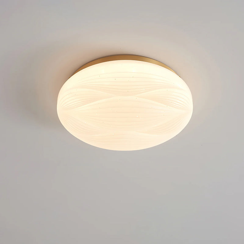 Modern Banno Ceiling Light Fixture - Energy Efficient LED Flush Mount Lighting for Bedroom, Living Room & Kitchen - Dimmable Indoor Ceiling Lamp with Easy Installation